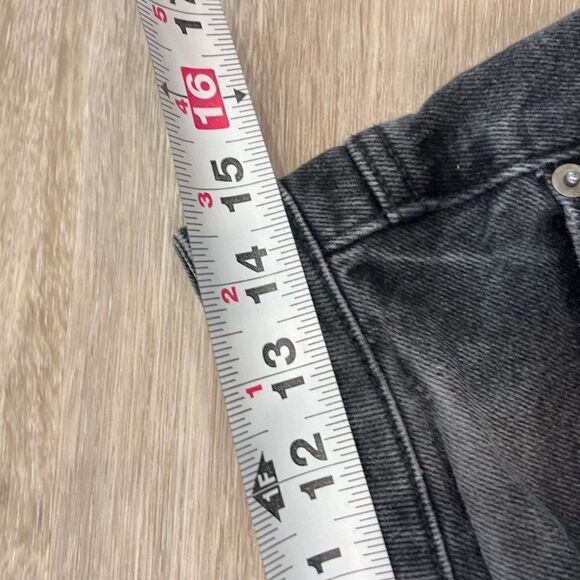 HIDDEN High Waist Moms Mini Denim Shorts in Black M - Picture 8 of 8